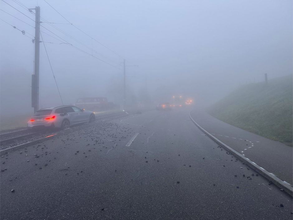 Unfallstelle an der Speicherstrasse